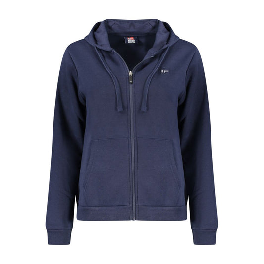 Blue Cotton Sweatshirt