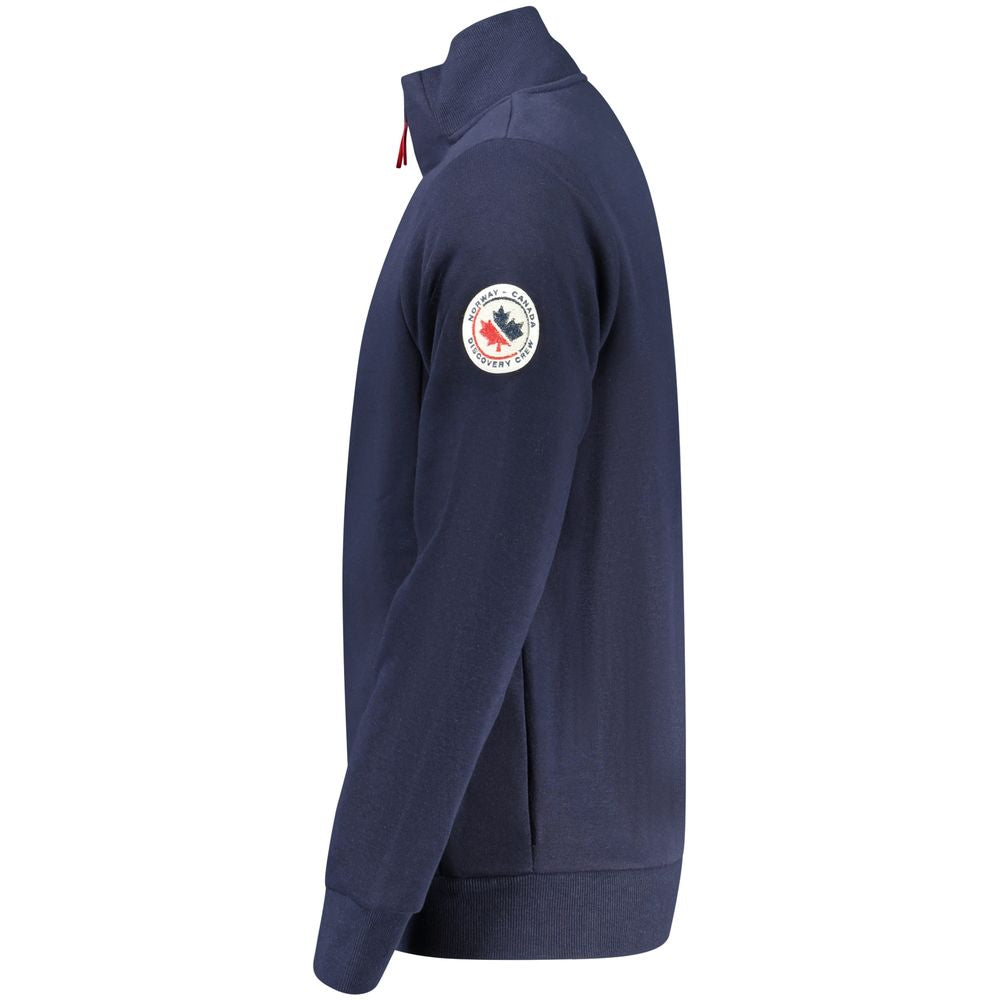 Blue Cotton Sweatshirt