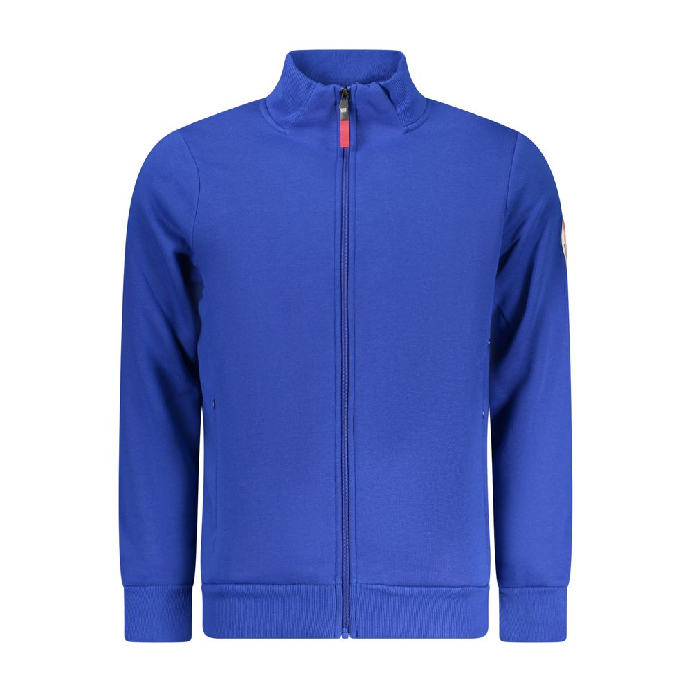 Blue Cotton Sweatshirt