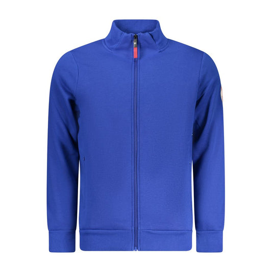 Blue Cotton Sweatshirt