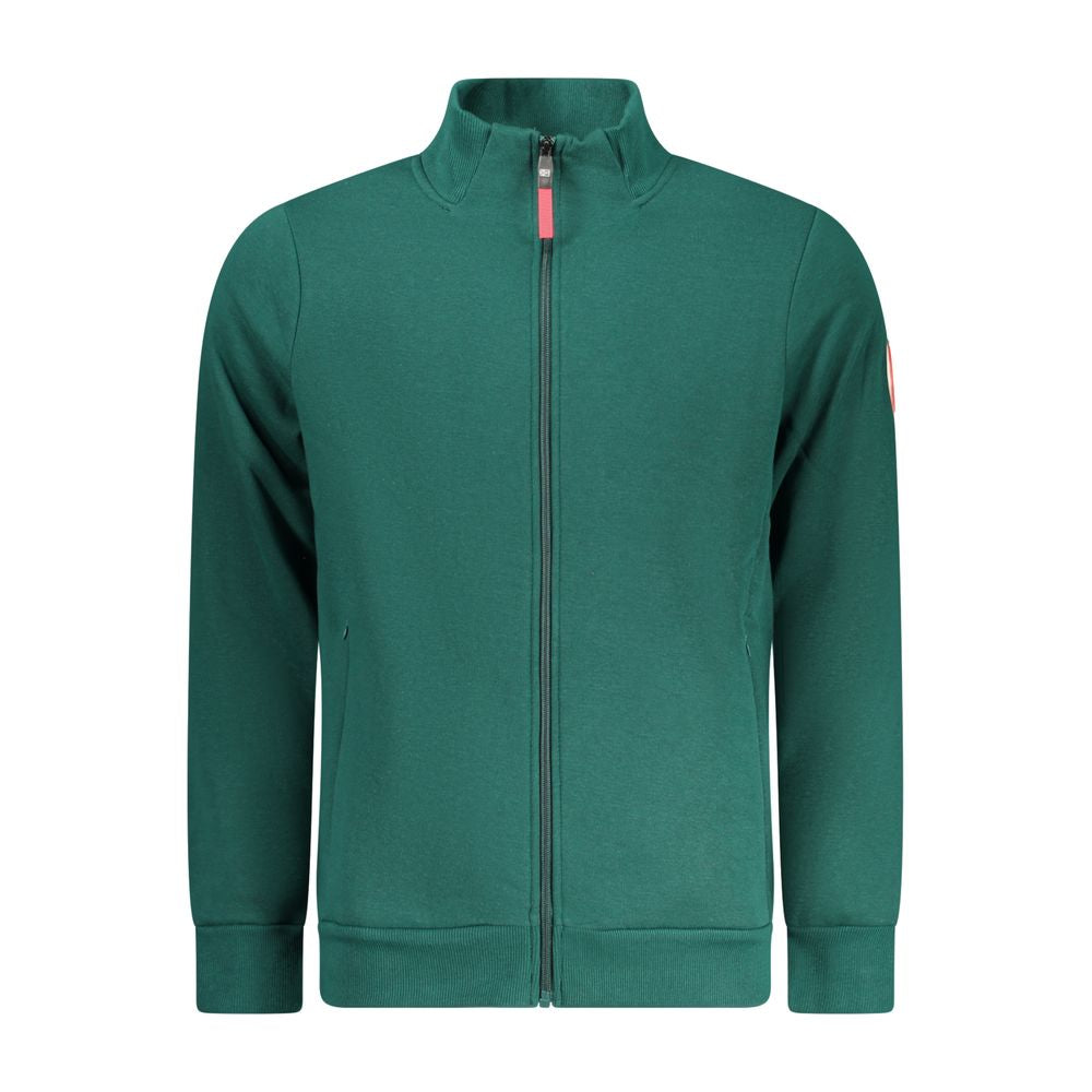 Green Cotton Sweatshirt