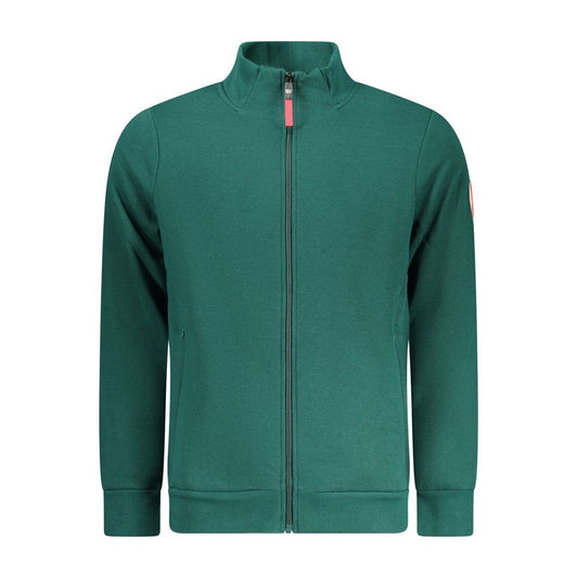 Green Cotton Sweatshirt