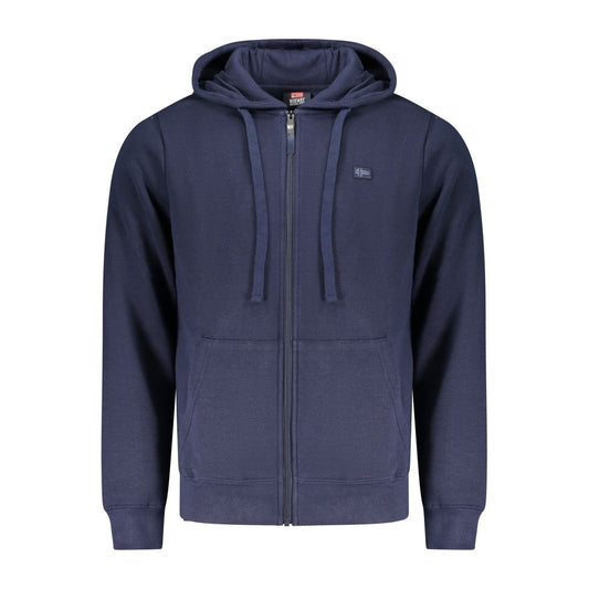 Blue Cotton Sweatshirt