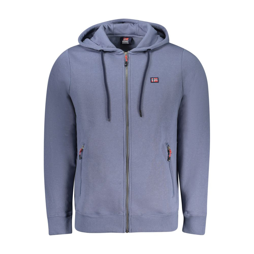Blue Cotton Sweatshirt