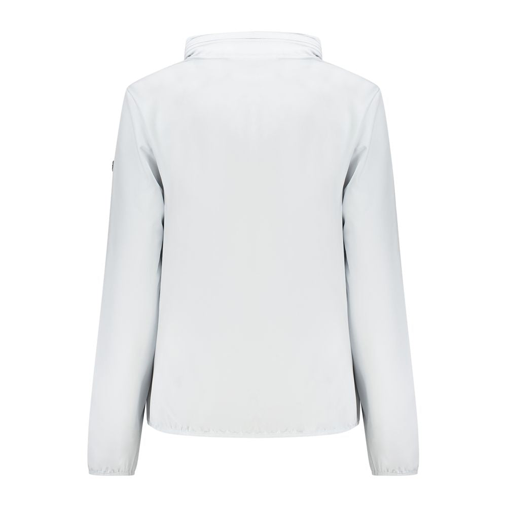 Gray Polyester Jackets & Coat