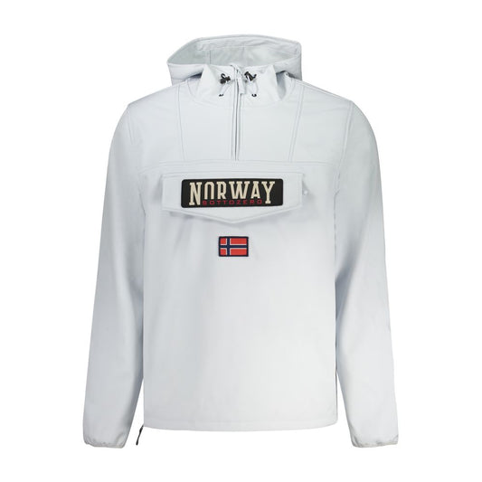 Gray Polyester Jackets & Coat