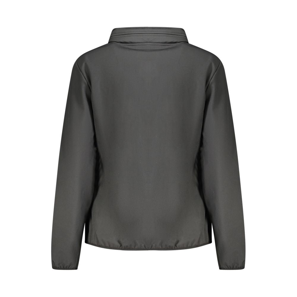 Black Polyester Jackets & Coat