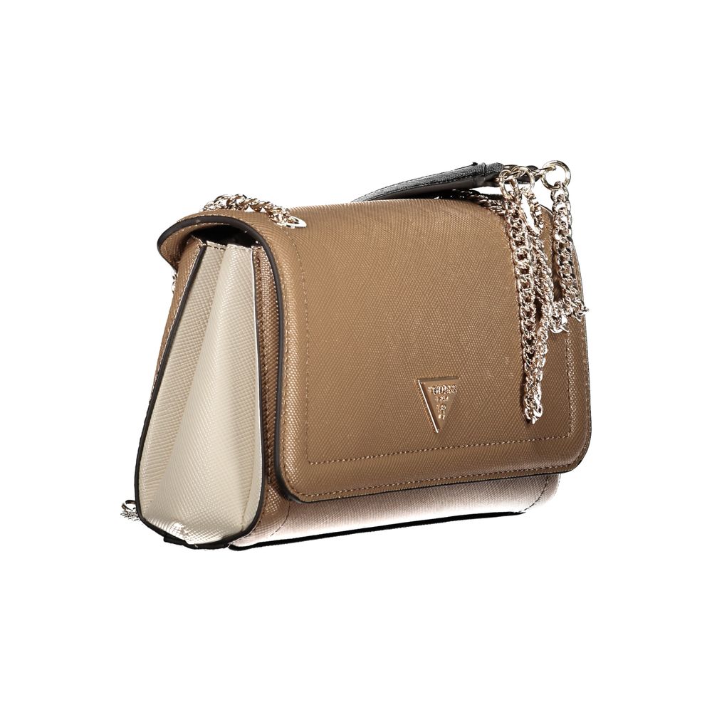Brown Polyethylene Handbag