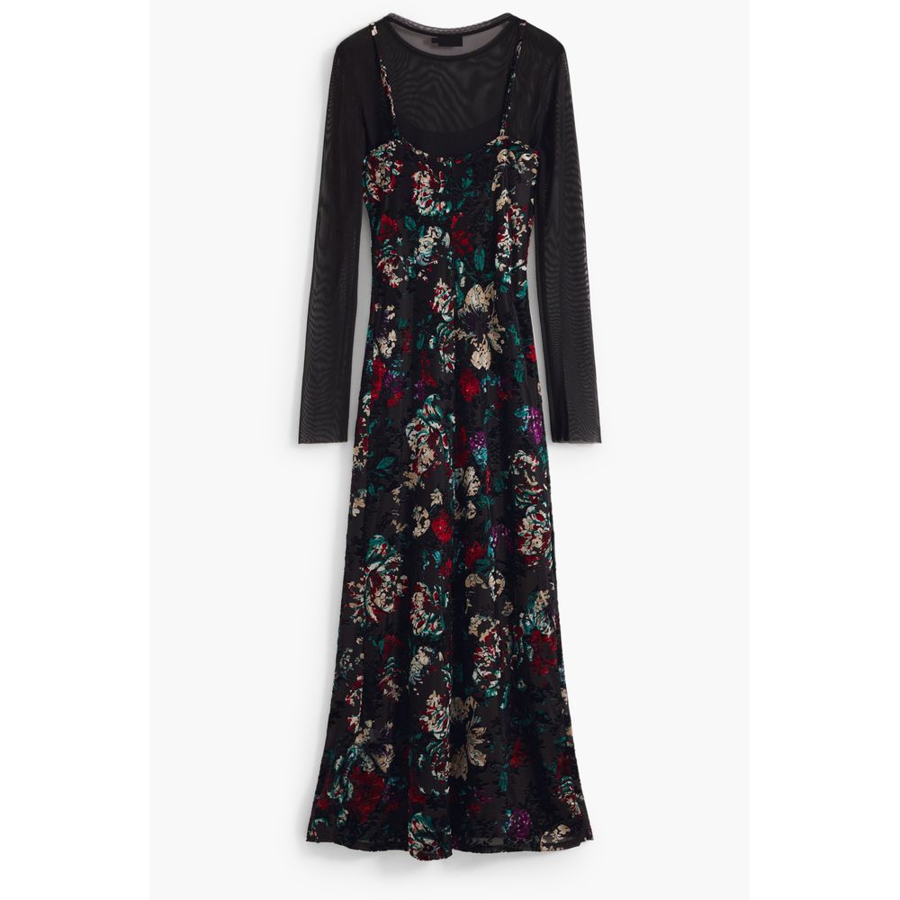 Black Polyester Dress