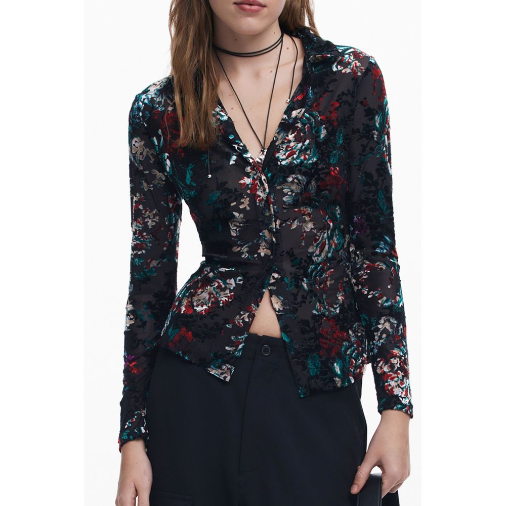 Black Polyester Shirt