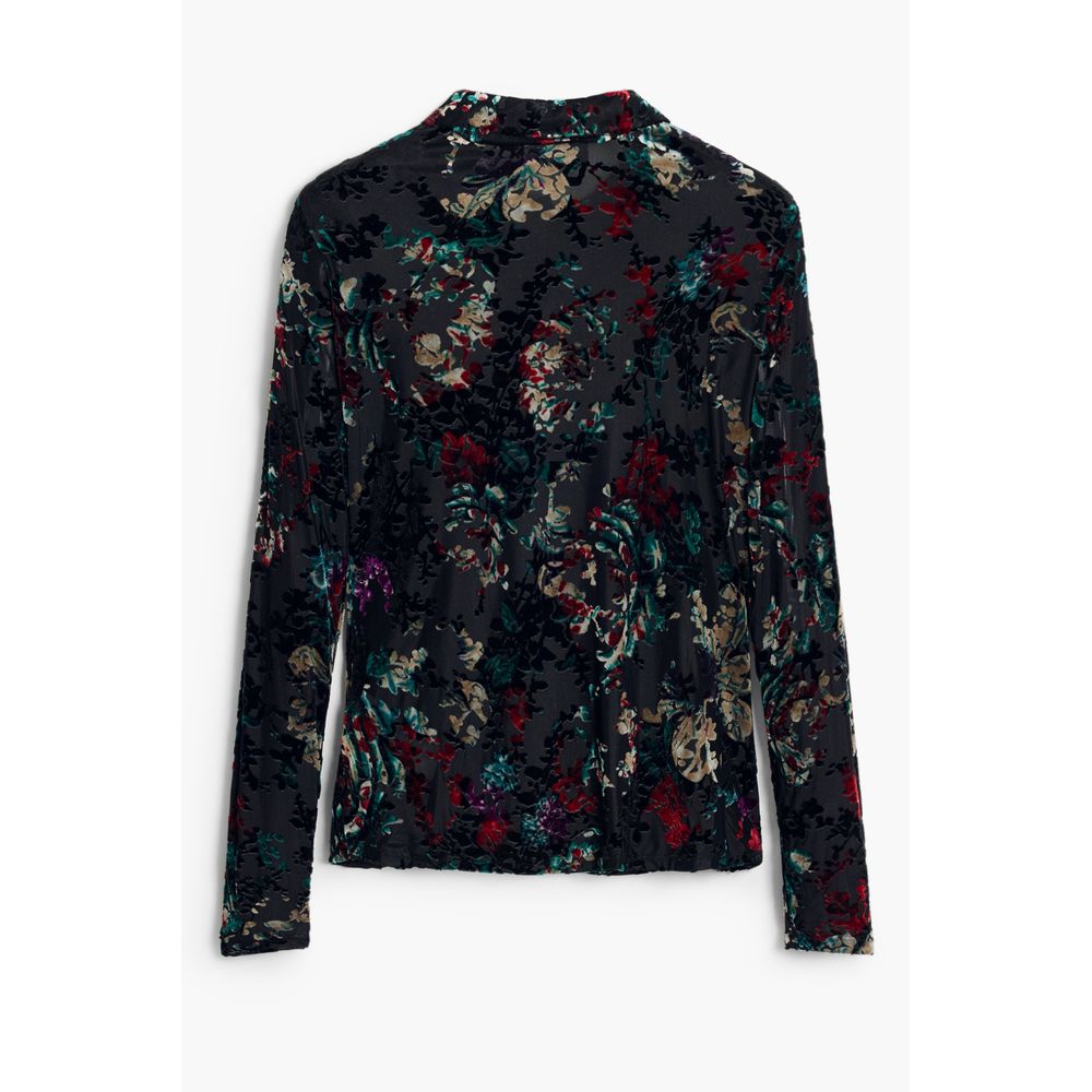 Black Polyester Shirt
