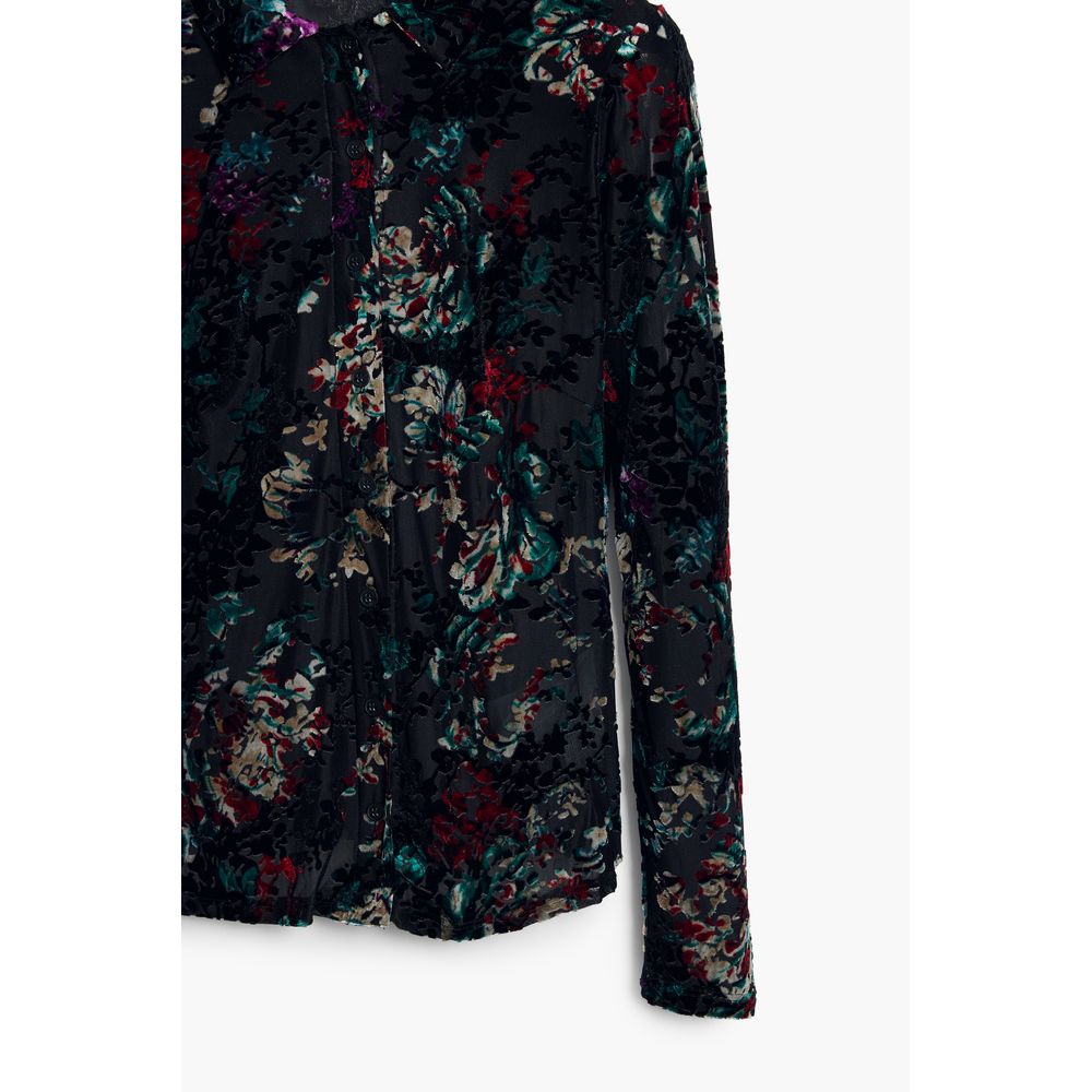 Black Polyester Shirt
