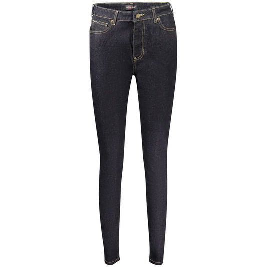 Blue Cotton Jeans Denim
