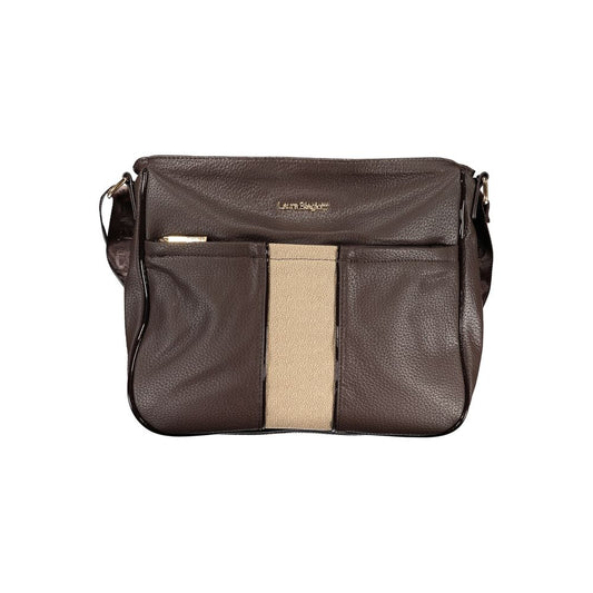 Brown PVC Women Handbag