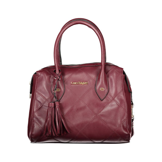 Red PVC Women Handbag