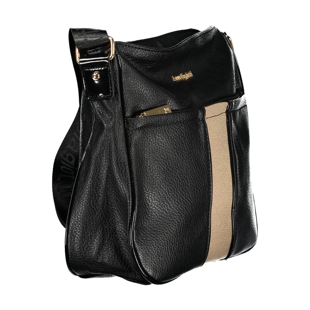 Black PVC Women Handbag