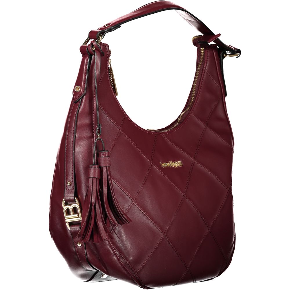 Red PVC Women Handbag