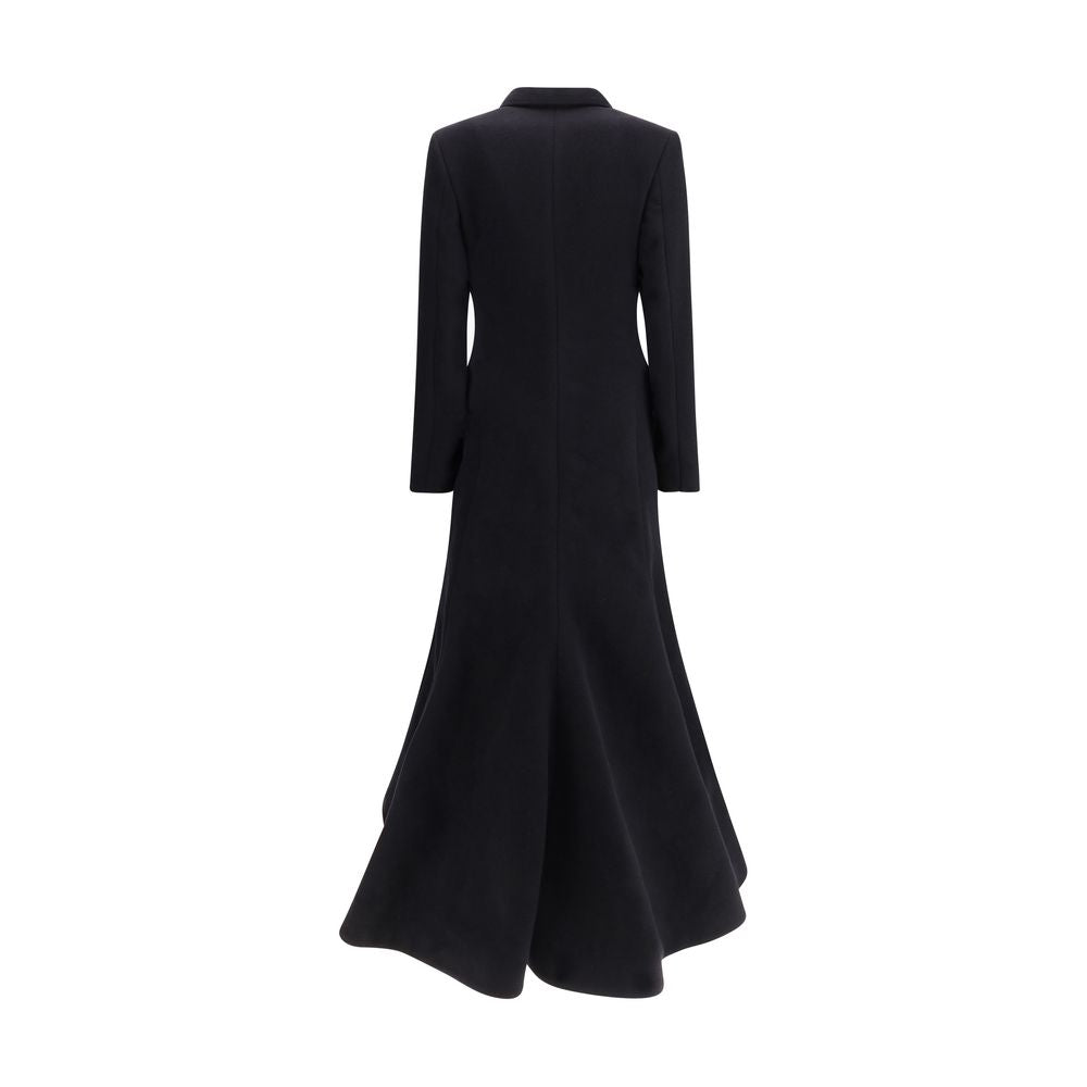 Oversized Godet double-breasted Coat