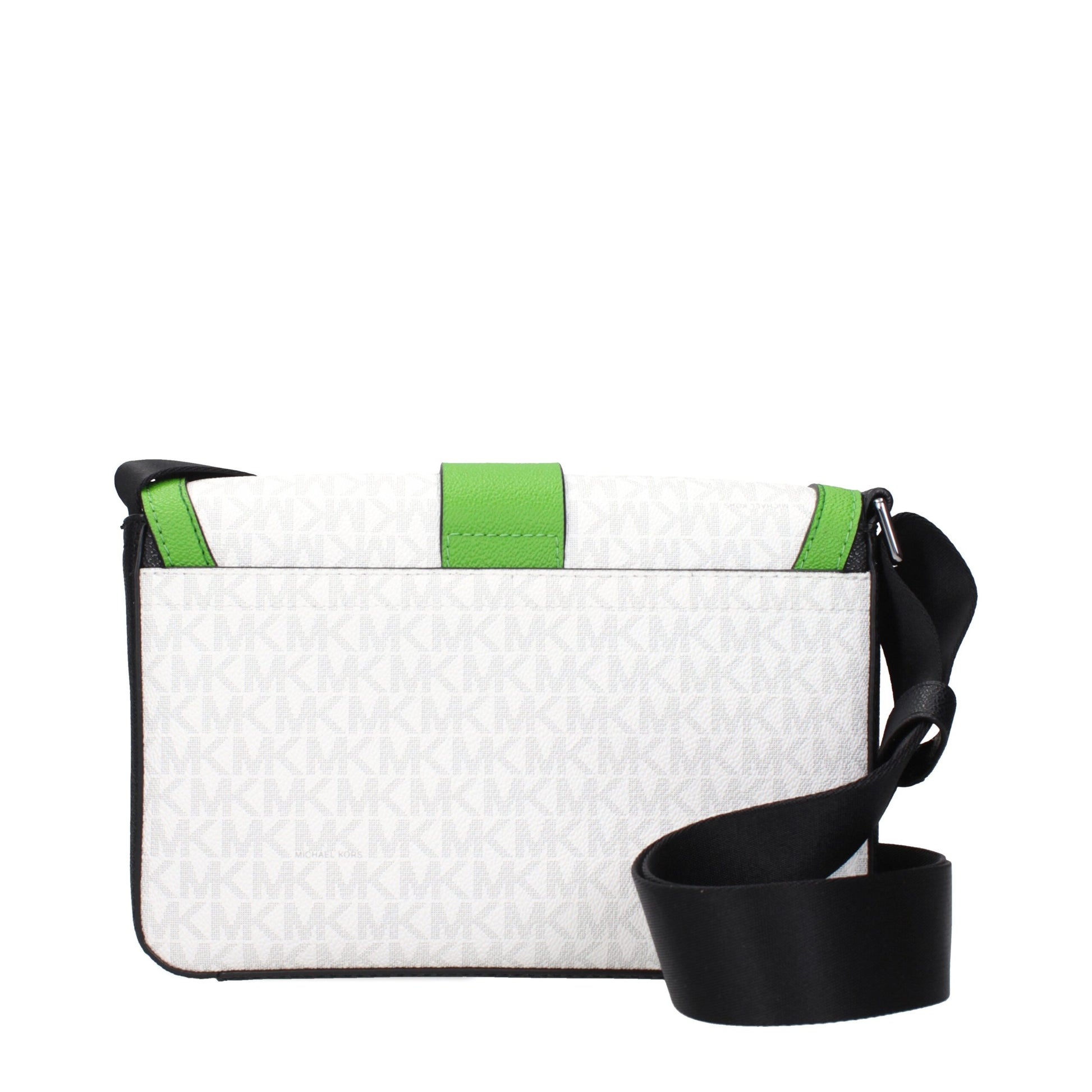 White Fabric Crossbody Bags