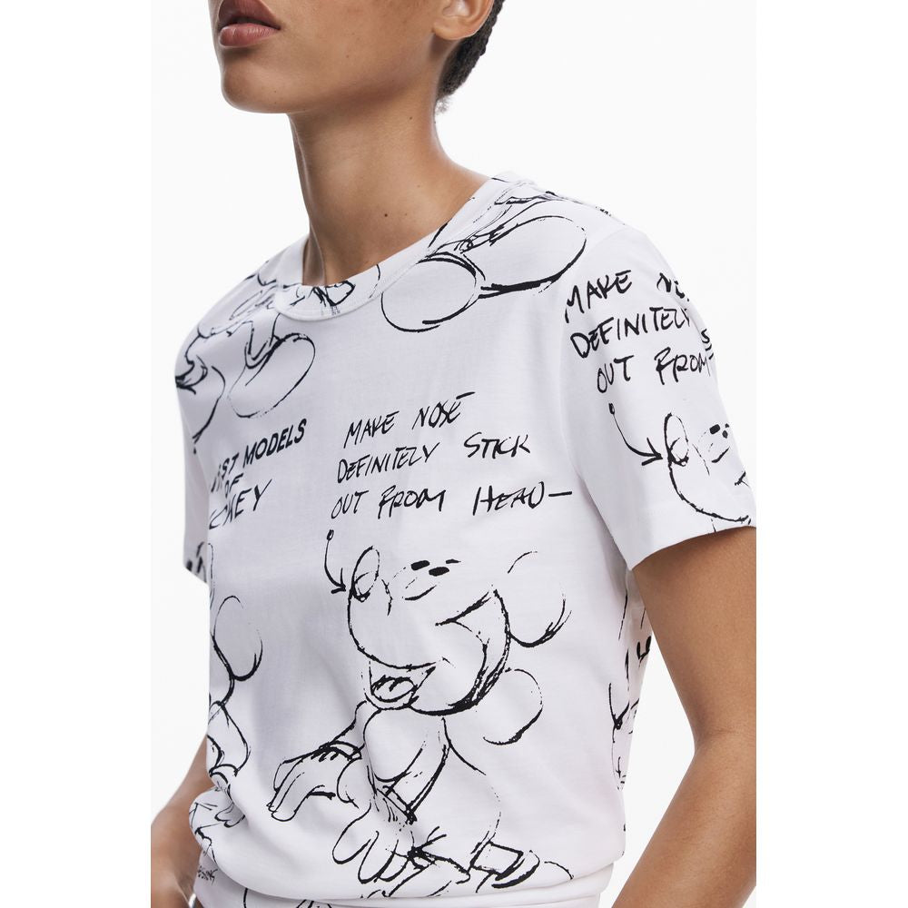 White Cotton T-Shirt