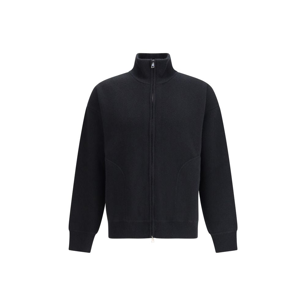 High-neck Wool Sweatshirt