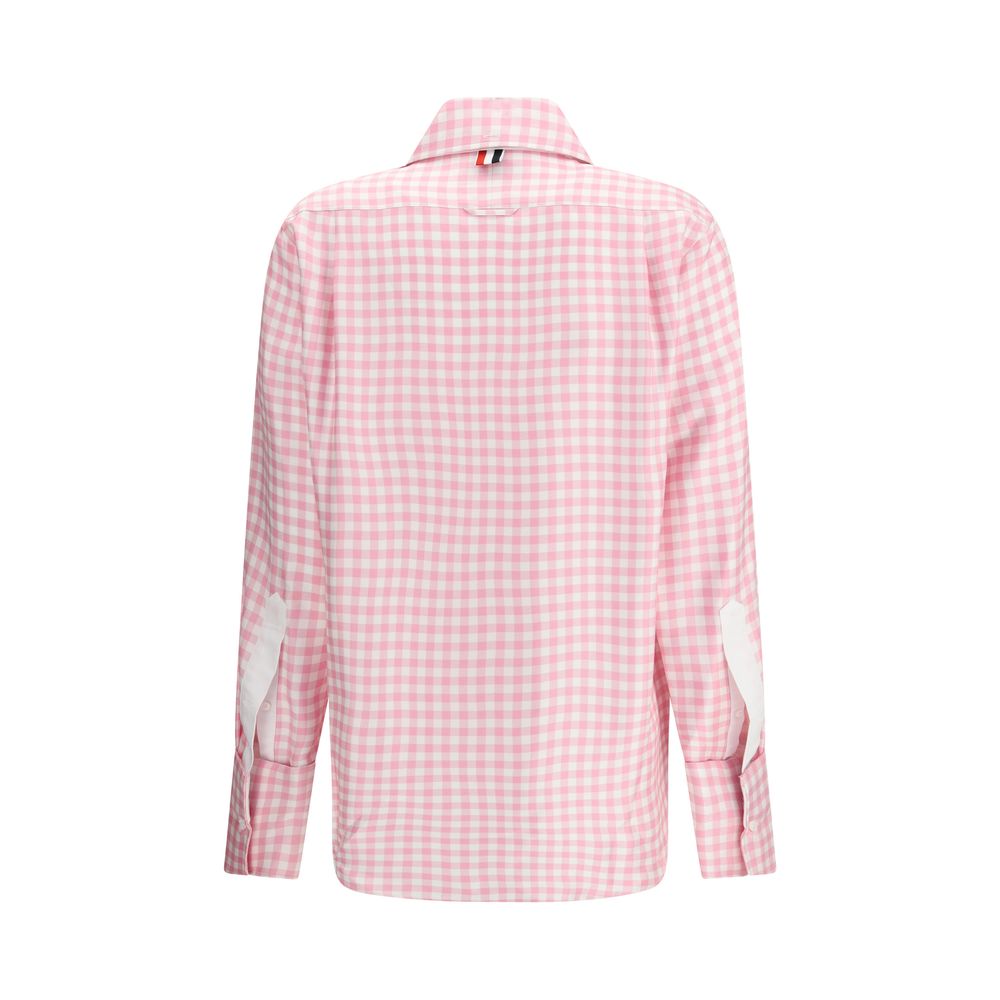 Checked silk Shirt