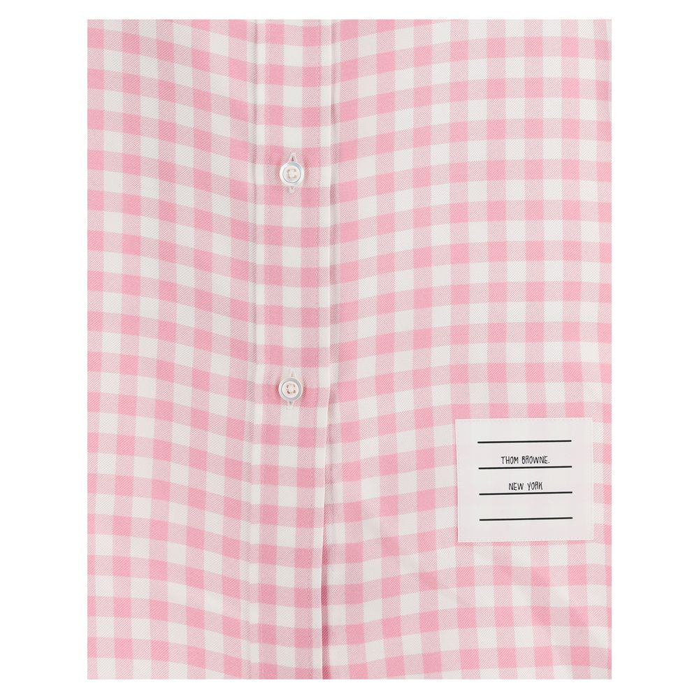 Checked silk Shirt