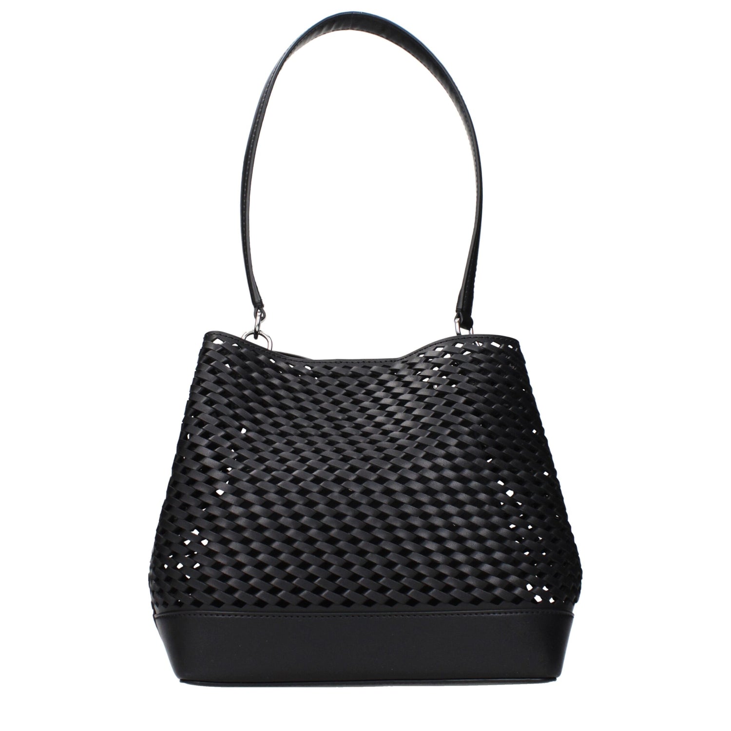 Black Leather Shoulder Bag