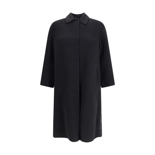 Soft Wool and Cashmere Double Coat