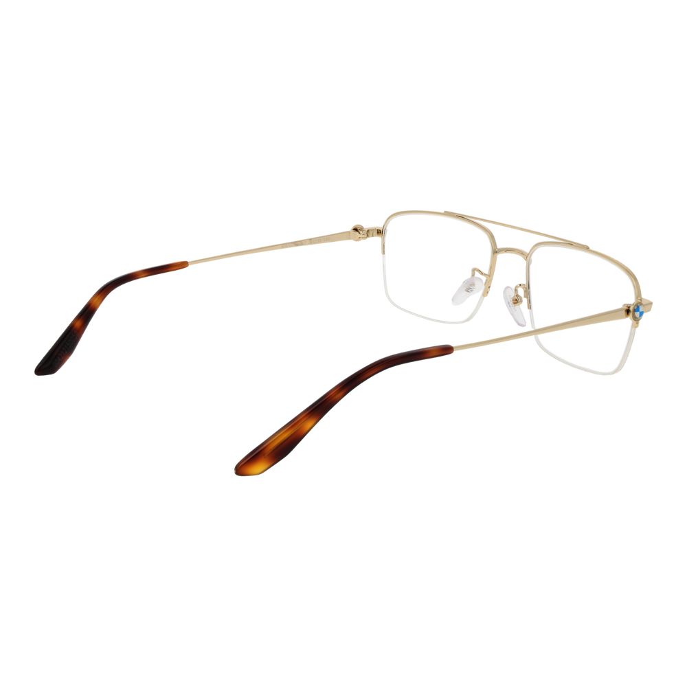 Gold Men Glasses Frame
