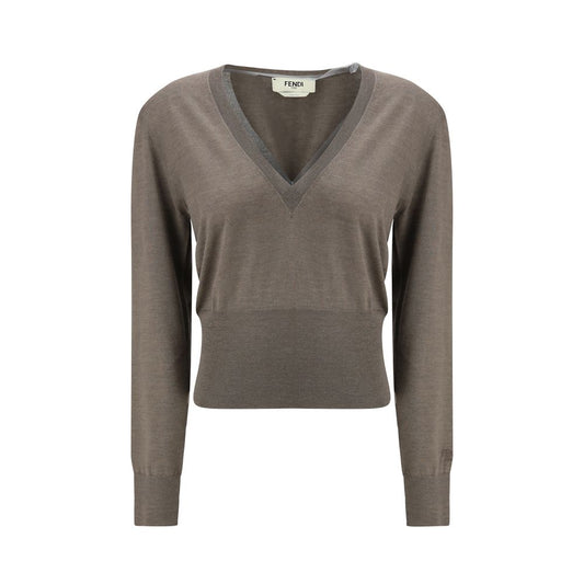 Cashmere and Silk long-sleeve Sweater