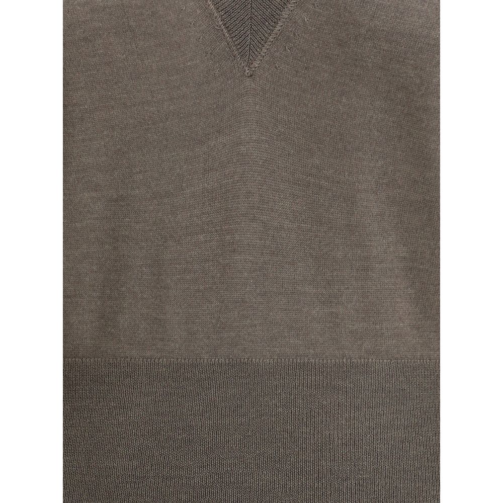 Cashmere and Silk long-sleeve Sweater