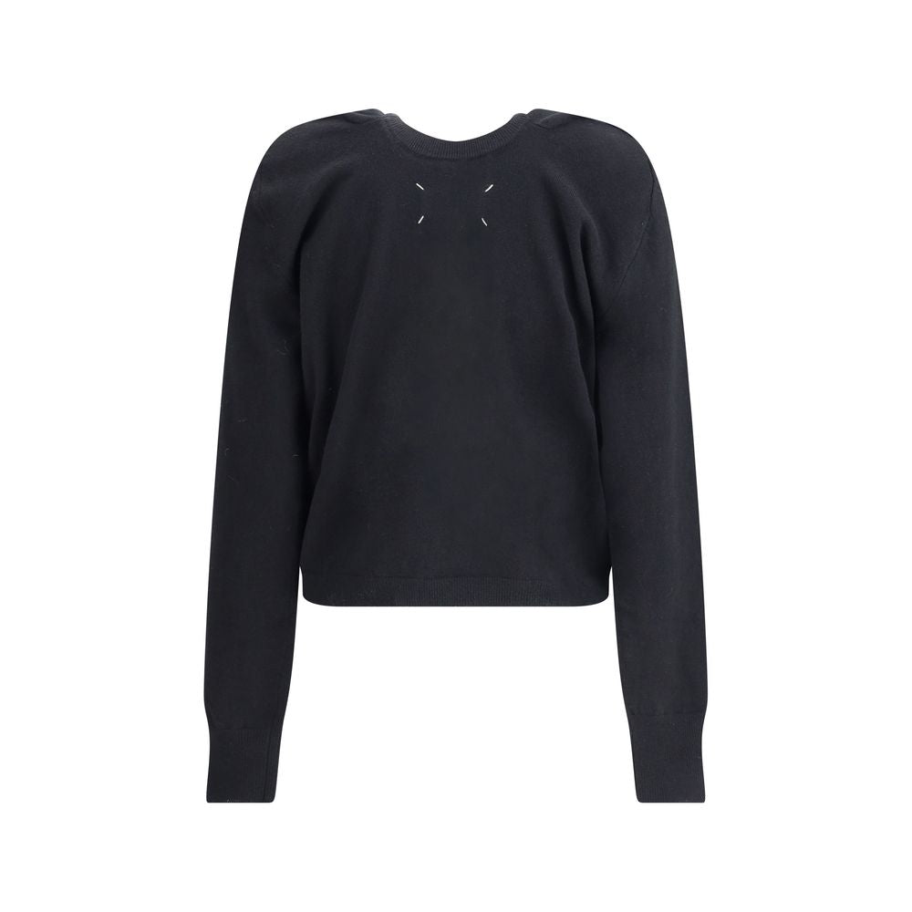 Balloon-sleeve Sweater