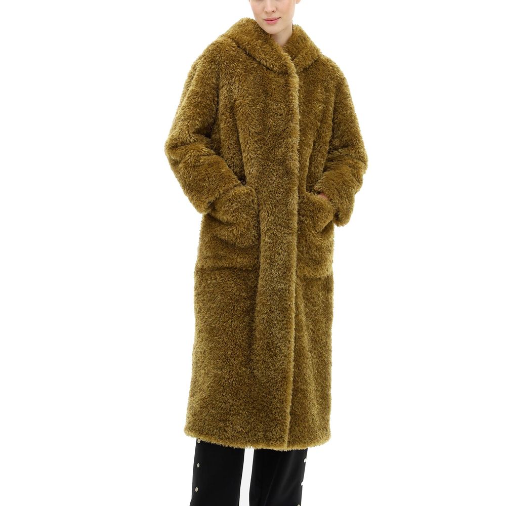 CURLY FAUX FUR Coat
