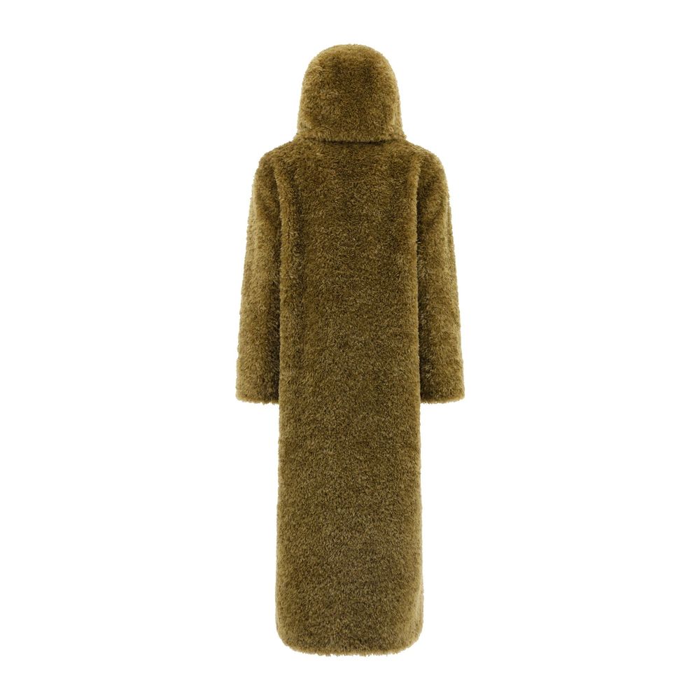 CURLY FAUX FUR Coat