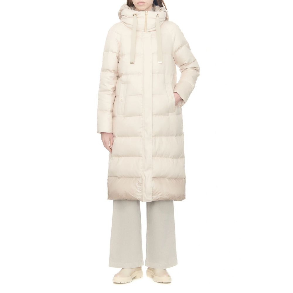 Silk And Cashmere Padded Coat