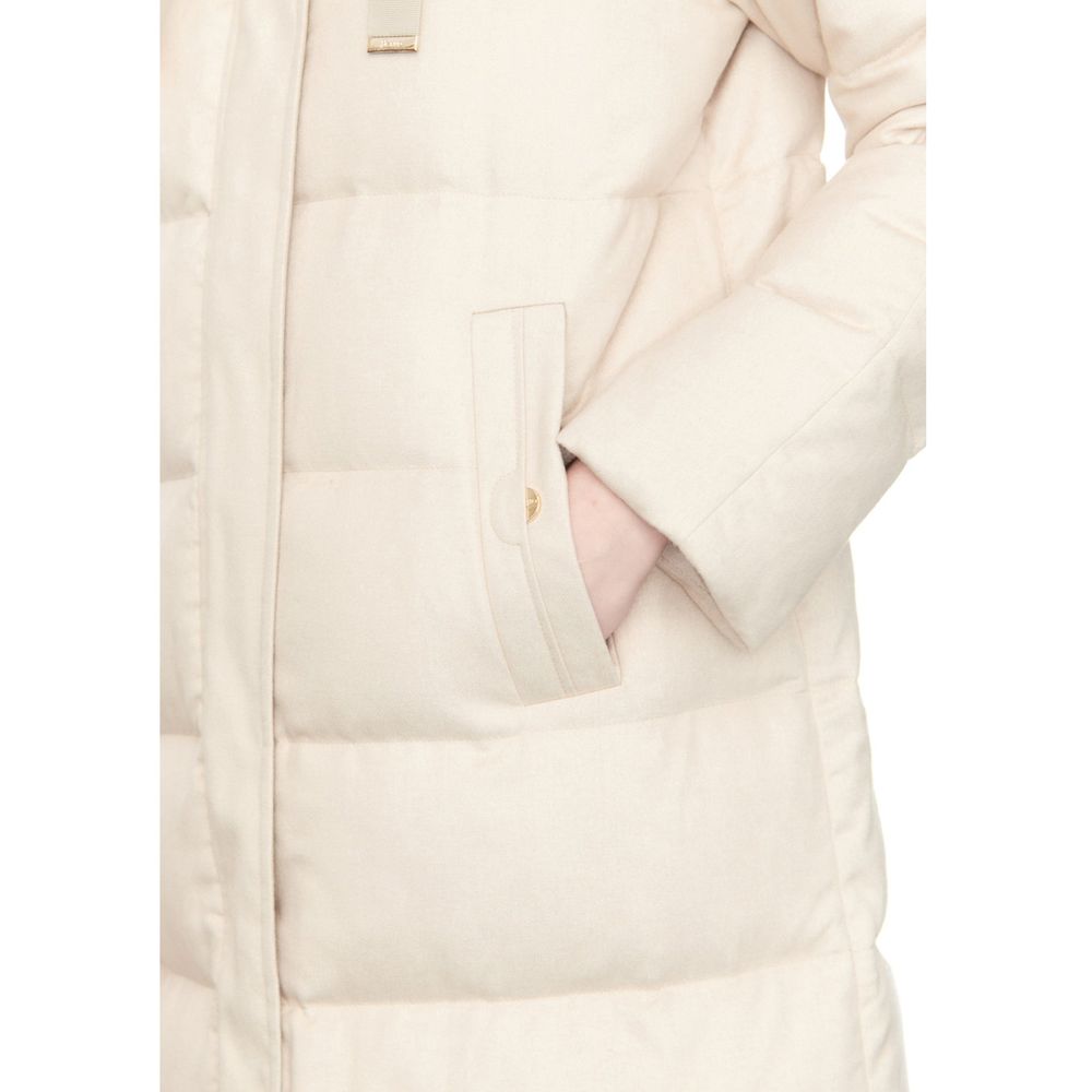 Silk And Cashmere Padded Coat
