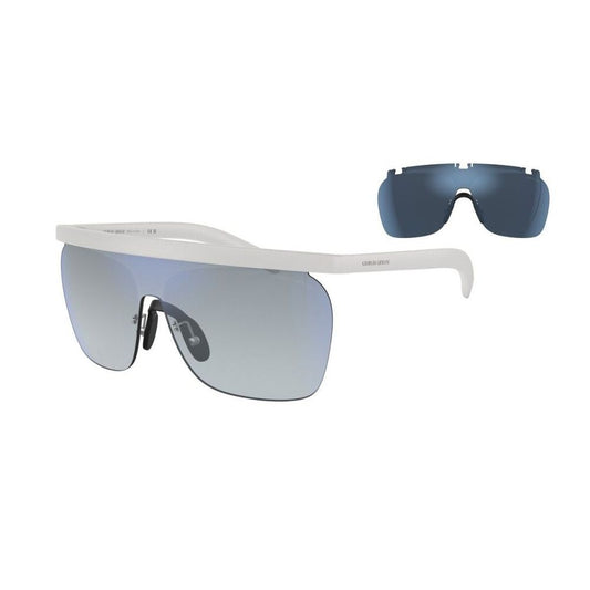 White Acetate Sunglasses
