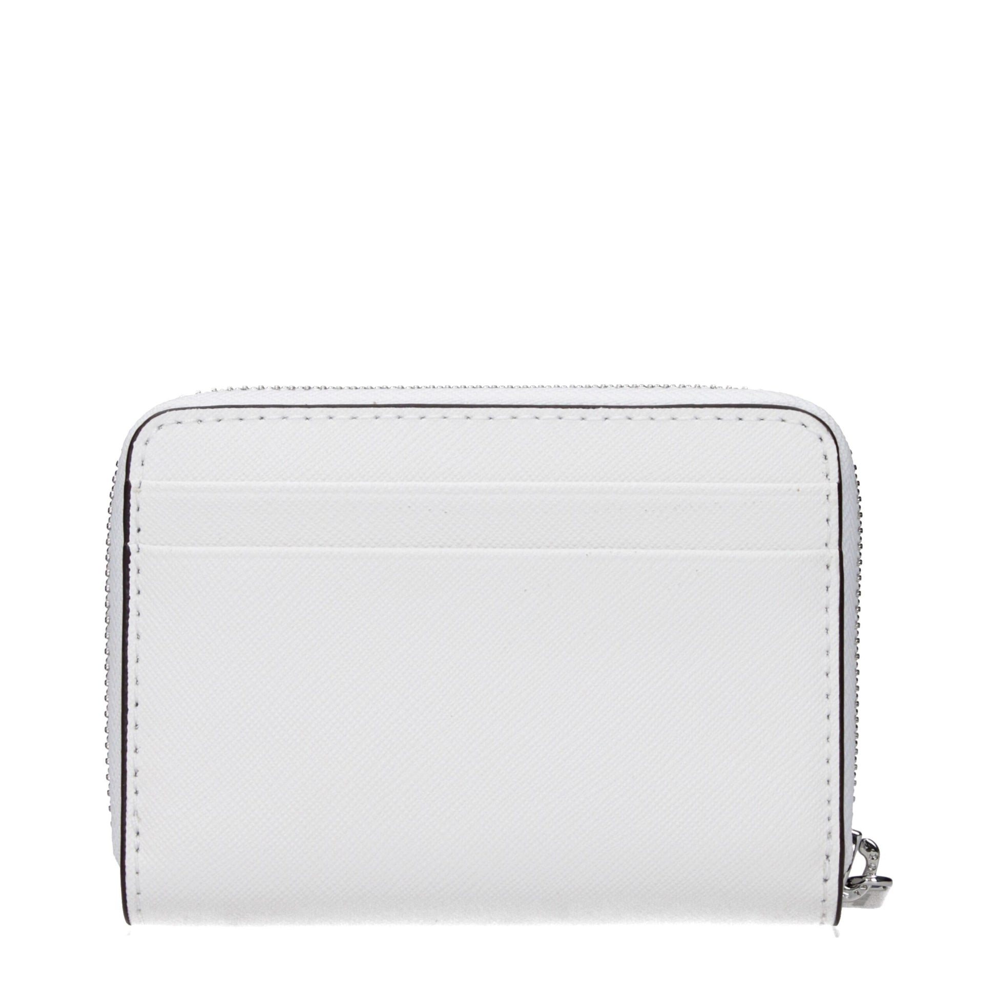 White Leather Cardholder