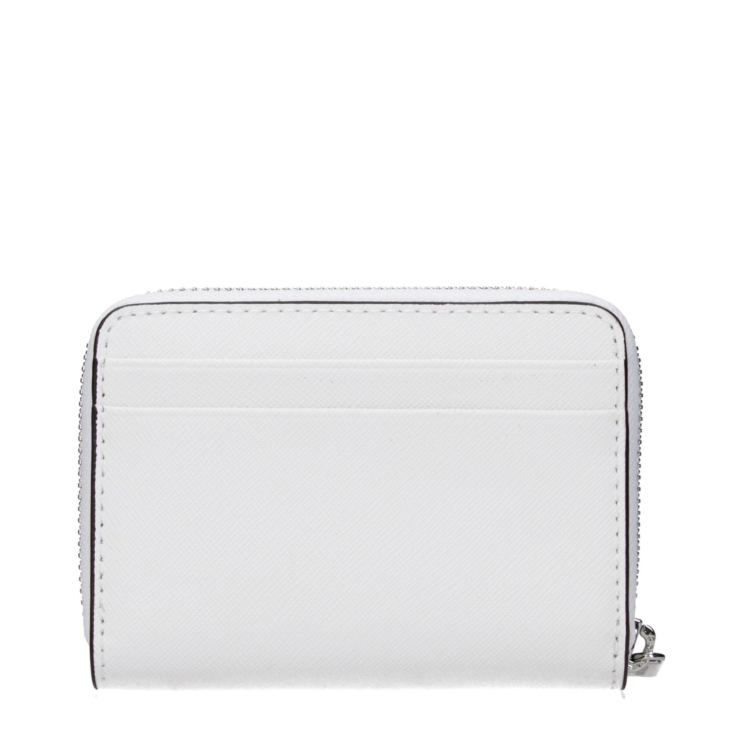 White Leather Cardholder
