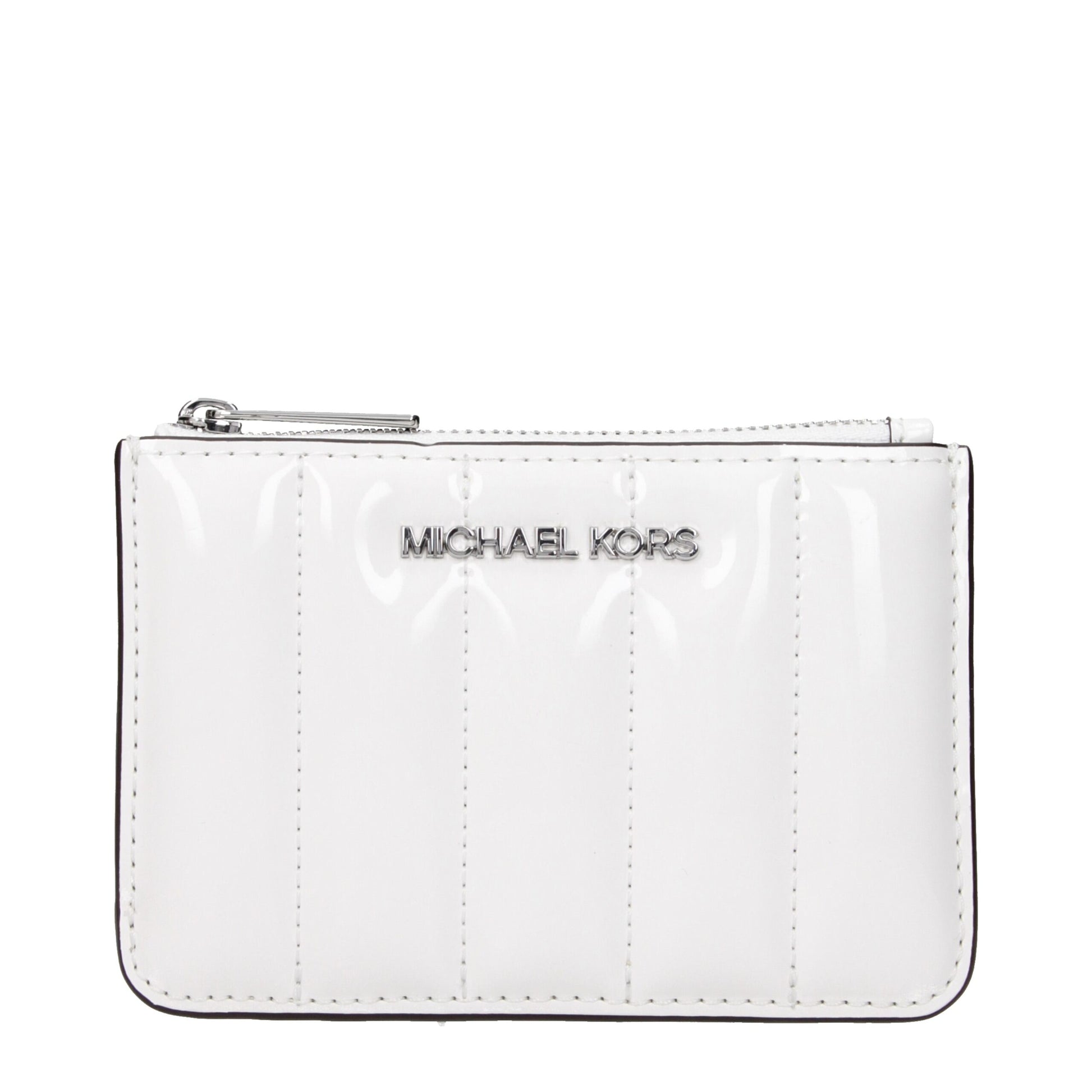 White Leather Wallet