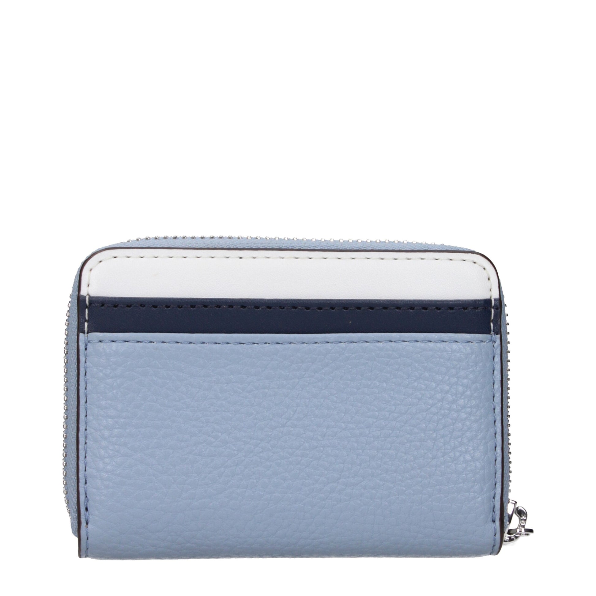 Light Blue Leather Cardholder