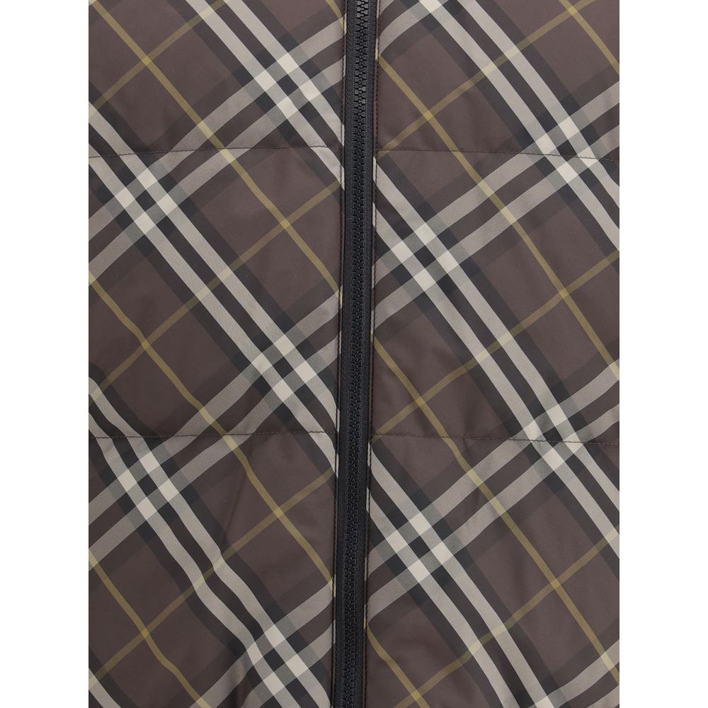 Reversible Check Snowdon Puffer Jacket