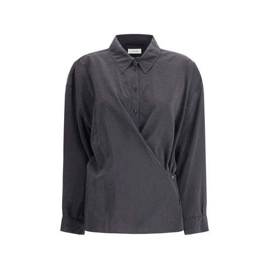 Black Silk Dress Shirt