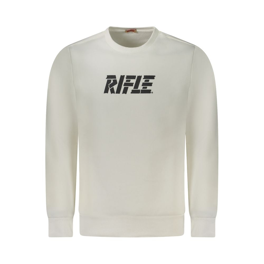 Bianco Cotton Men Sweatshirt