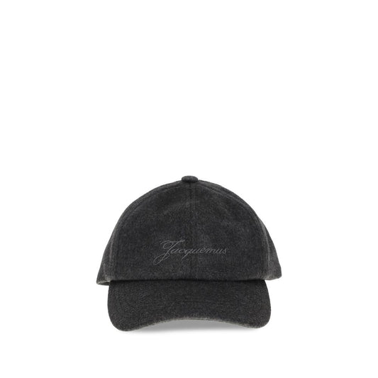 Gray Wool Cap (Baseball Hat)
