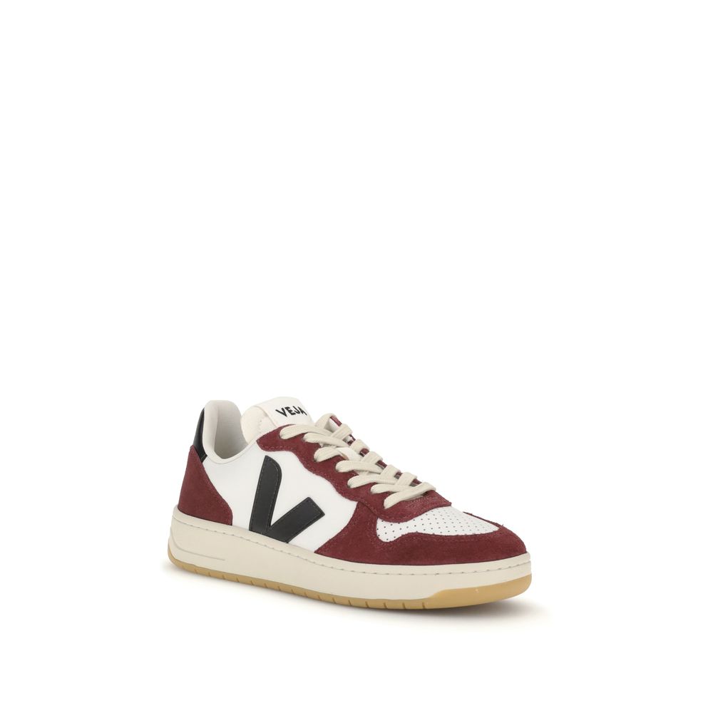 Multicolor Leather Low Top Sneakers