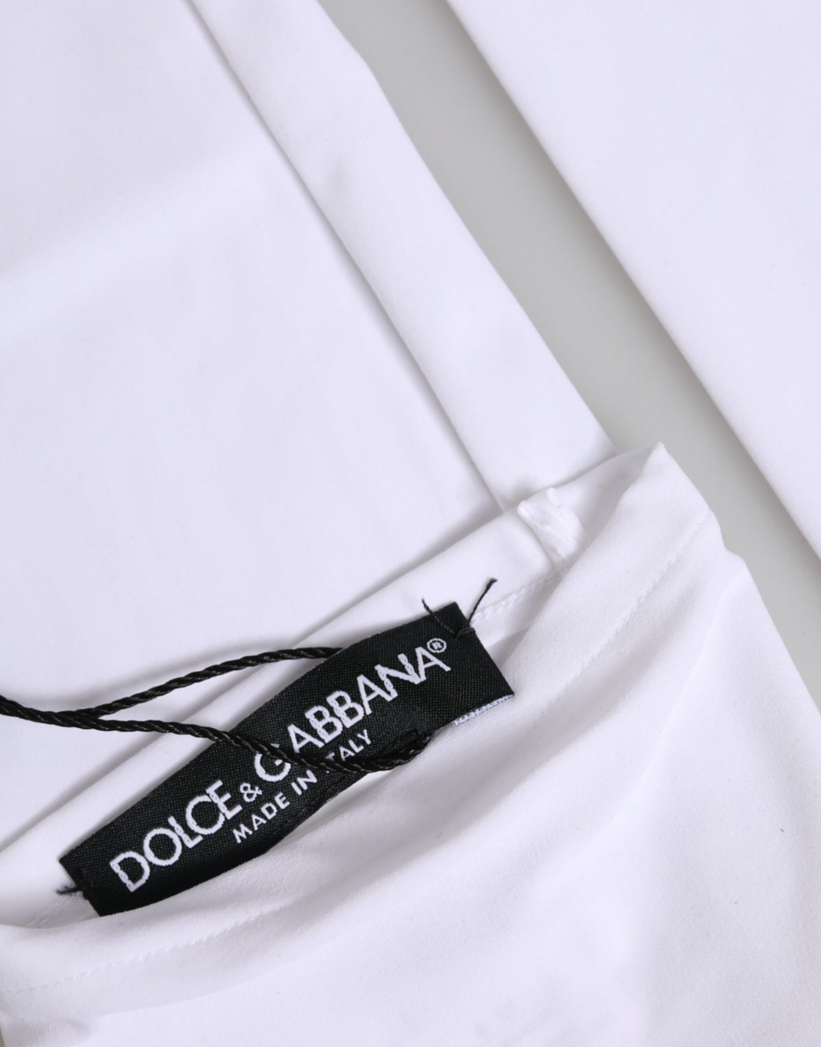 White Nylon Fingerless Elbow Length Mitten Gloves