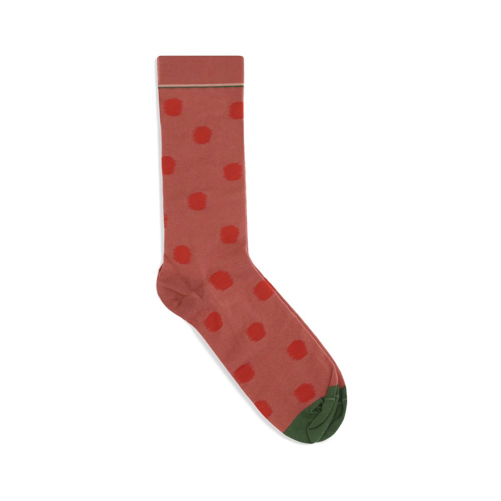 Red Cotton Socks