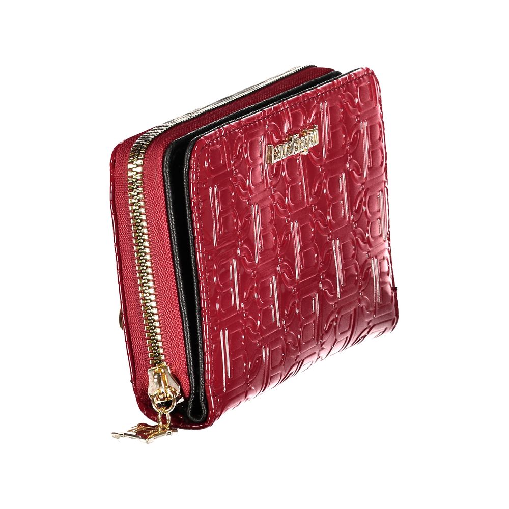 Red Polyethylene Women Wallet